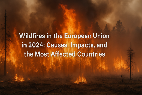 Wildfires in the European Union in 2024: Causes, Impacts, and the Most Affected Countries